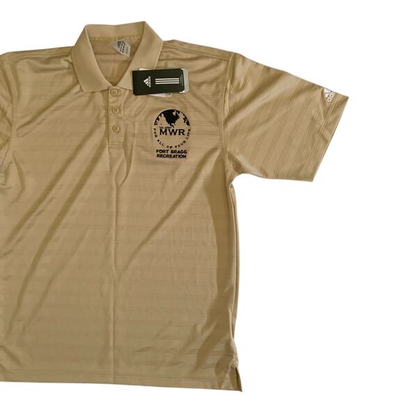 Adidas Men's Size S Climalite Short Sleeve U.S. NWR Fort Bragg Polo Shirt New - Picture 8 of 14